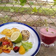 Cogumelos à bulhão pato