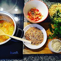 Yogurte com vida e cor