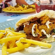 Couve-Flor Assada com Harissa