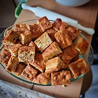 Estufado com arroz de espargos