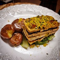 Couves de Bruxelas gratinadas no Forno