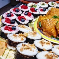 Chips de couve com caril