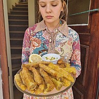 Bolonhesa de soja com petiscos