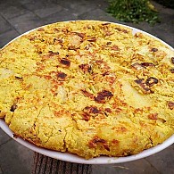 Arroz verde de amendoins